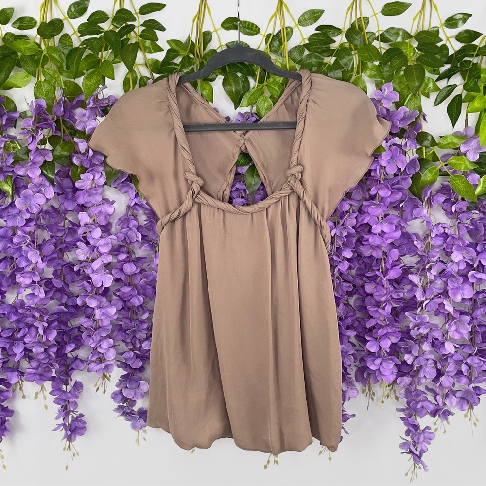 Banana Republic Silk Twist Blouse